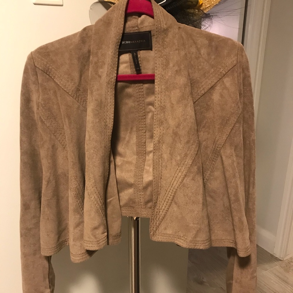 BCBC Faux Suede Jacket XXS